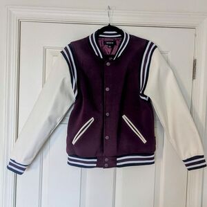 Ring of Fire Maroon and White Jacket